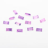 3x1.5 to 4x2mm Lavender Untreated Winza Sapphire Baguettes