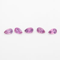 3x2 to 5x3mm Fuchsia Untreated Winza Sapphire Pears