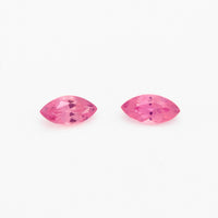 3x1.5 to 5x2.5mm Dark Pink Untreated Winza Sapphire Marquise