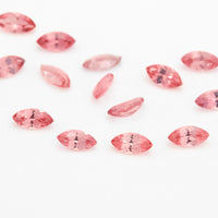 3x1.5 to 5x2.5mm Padparadscha Untreated Winza Sapphire Marquise