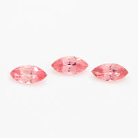 3x1.5 to 5x2.5mm Padparadscha Untreated Winza Sapphire Marquise
