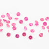 1 to 3.75mm Dark Pink Untreated Winza Sapphire Rounds