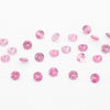 1 to 3.75mm Light Pink Untreated Tanzanian Sapphire Rounds