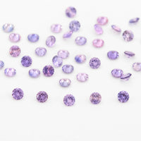 1 to 3.75mm Lavender Untreated Winza Sapphire Rounds