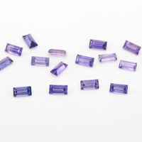 3x1.5 to 4x2mm Purple Untreated Winza Sapphire Baguettes