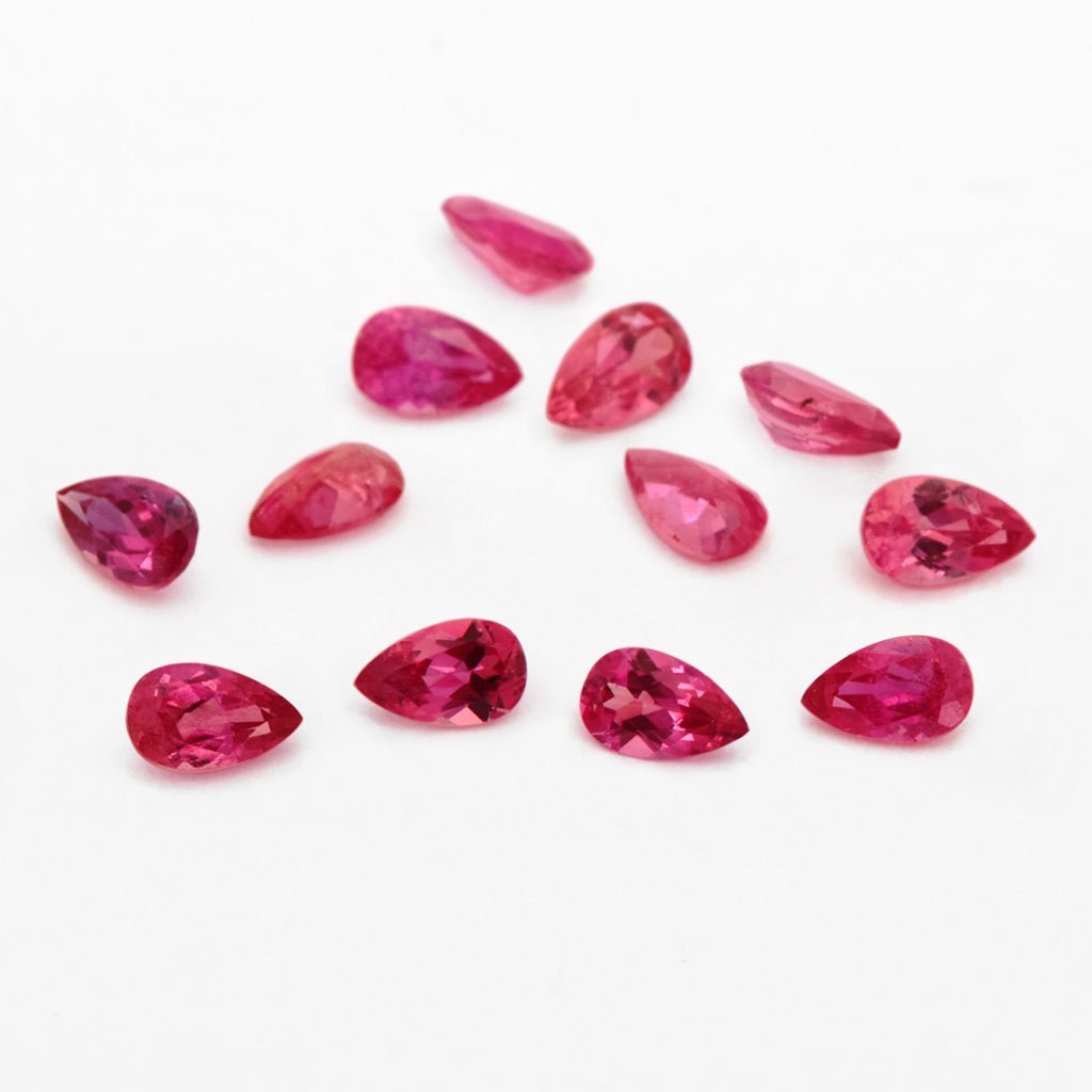 3x2 to 4x2.5mm Untreated Fine Winza Ruby Pears