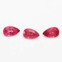 3x2 to 5x3mm Untreated Bright Winza Ruby Pears
