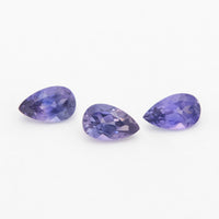 3x2 to 5x3mm Purple Untreated Winza Sapphire Pears