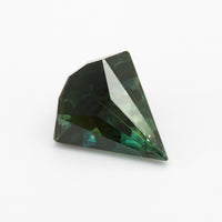 2.79ct Peacock Australian Sapphire Fancy Fan