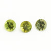 4-6mm Dark Lime Green Australian Sapphire Rounds