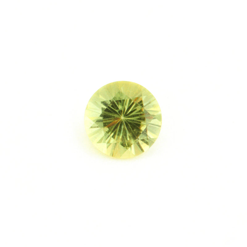 4-6mm Medium Lime Green Australian Sapphire Rounds