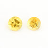 4 to 5mm Medium Yellow Australian Sapphire Rounds