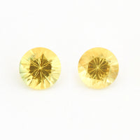 4 to 5mm Medium Yellow Australian Sapphire Rounds