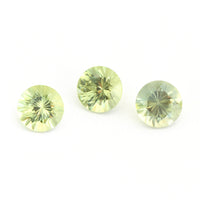 4-6mm Light Lime Green Australian Sapphire Rounds