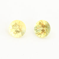 4 to 5.5mm Light Yellow Australian Sapphire Rounds