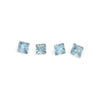 1.75 to 3.5mm Light Denim Australian Sapphire Princess Cuts