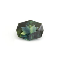 1.18ct Dark Green Australian Sapphire Woz™ Cut