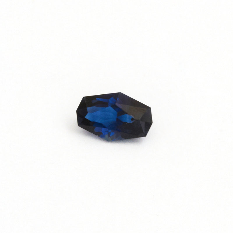 6x4mm Deep Blue Australian Sapphire Woz™ Cuts