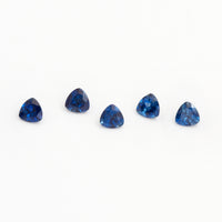 3 to 3.5mm Bright Blue Australian Sapphire Trillions