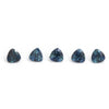 3 to 3.5mm Dark Denim Australian Sapphire Trillions