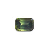 1.55ct Dark Green Australian Sapphire Emerald Cut