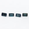 4x3 to 6x4mm Dark Denim Australian Sapphire Emerald Cuts