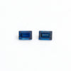 3x2mm Bright Blue Australian Sapphire Baguettes