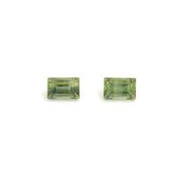 3x2mm Medium Geen Australian Sapphire Baguettes