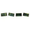 4x2 to 6x3mm Dark Green Australian Sapphire Baguettes