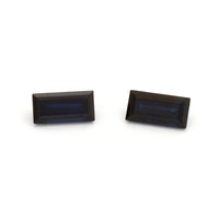 4x2 to 6x3mm Midnight Blue Australian Sapphire Baguettes