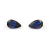 5x3 to 7x5mm Deep Blue Australian Sapphire Pears