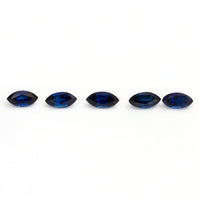 4x2 to 6x3mm Deep Blue Australian Sapphire Marquise