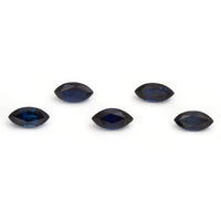 4x2 to 6x3mm Dark Blue Australian Sapphire Marquise