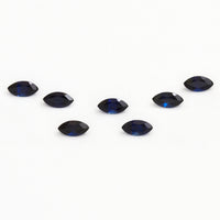 4x2 to 6x3mm Midnight Blue Australian Sapphire Marquise