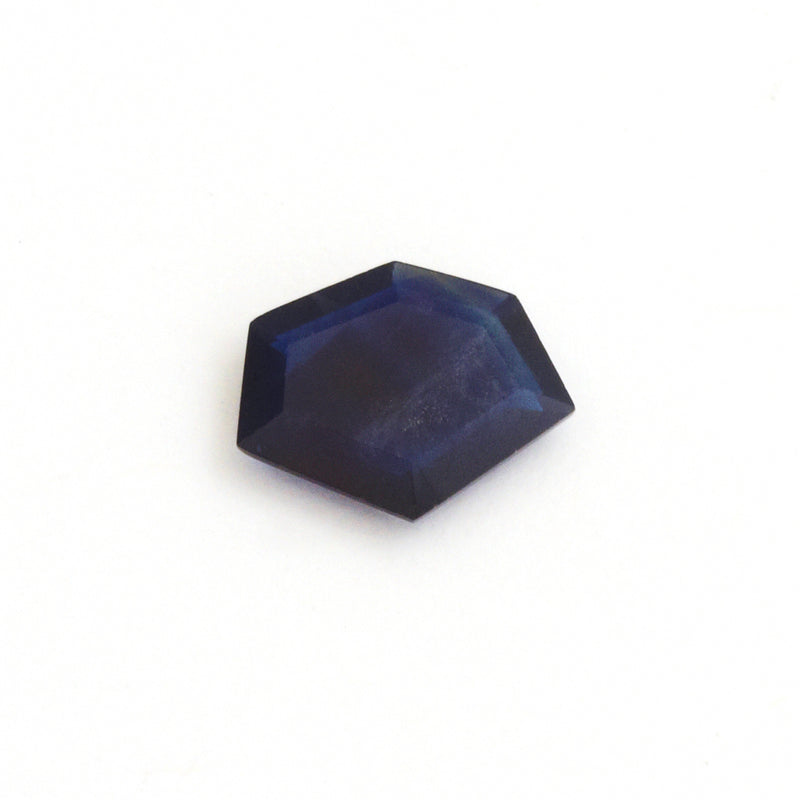 1.03ct Dark Blue Australian Sapphire Freeform Tablet