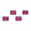 7x5mm Rhodolite Garnet Fantasy Emerald Cuts