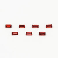 4x2 to 8x4mm Raja Garnet® Baguettes