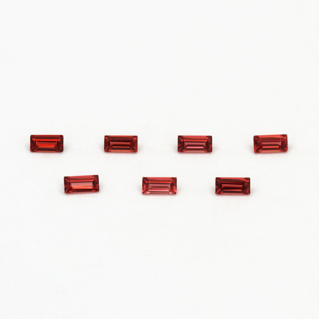 4x2 to 8x4mm Raja Garnet® Baguettes