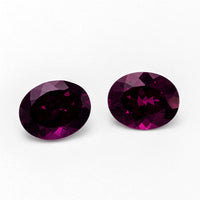 9x7 to 11x9mm Grape Garnet® Ovals