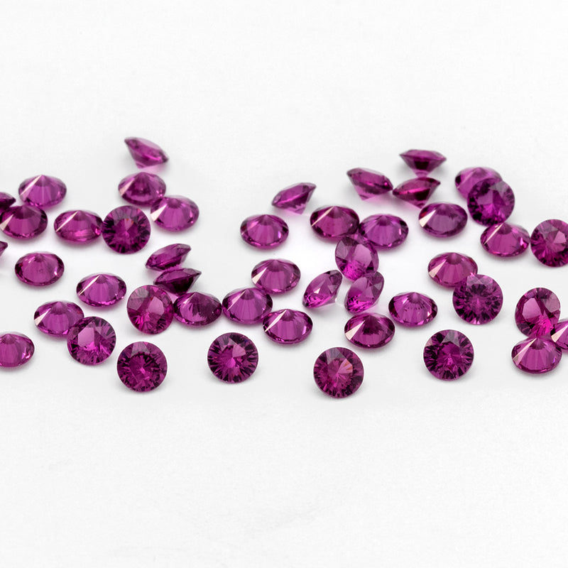 1 to 3.75mm Grape Garnet® Rounds