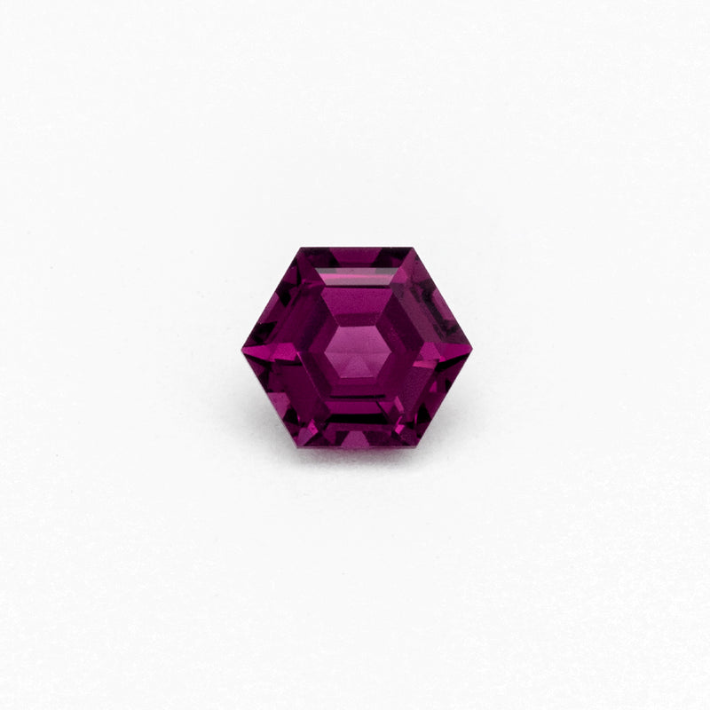 4 to 5mm Grape Garnet® Hexagons