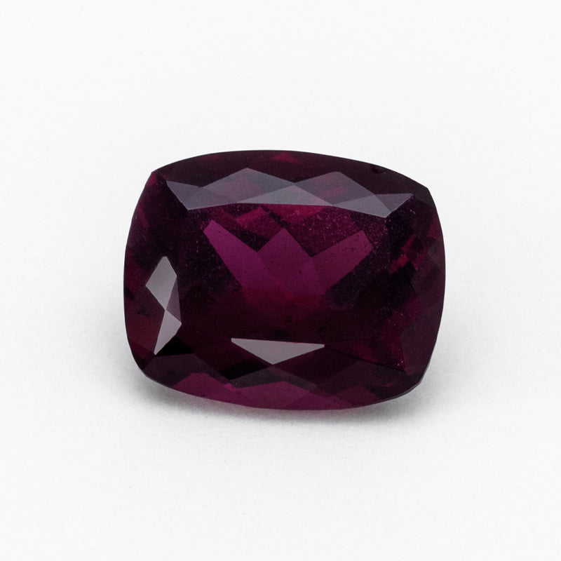 3.41ct Grape Garnet® Cushion
