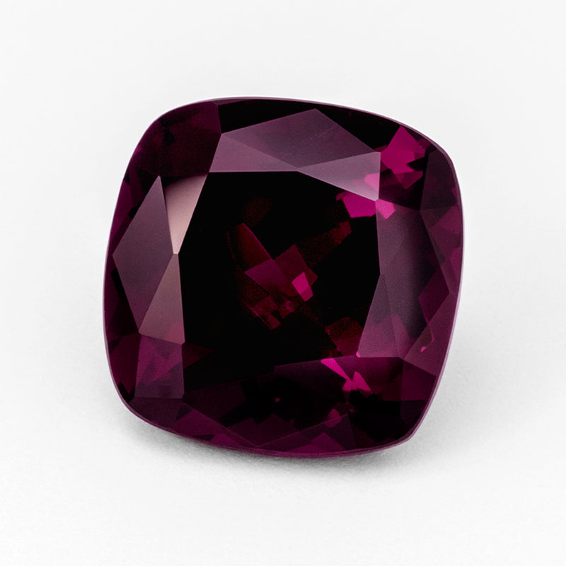 11.23ct Grape Garnet® Cushion