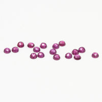 2 to 3mm Grape Garnet® Rose Cut Rounds