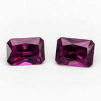 5x3 to 8x6mm Grape Garnet® Barion Emerald Cuts