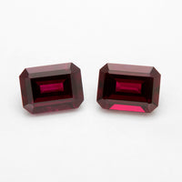 5x3 to 8x6mm Idaho Clearwater™ Rhodolite Emerald Cuts