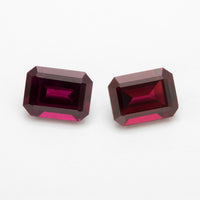 5x3 to 8x6mm Idaho Clearwater™ Rhodolite Emerald Cuts