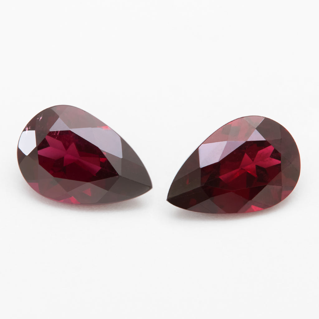 9x6 to 12x8mm Idaho Clearwater™ Rhodolite Pears