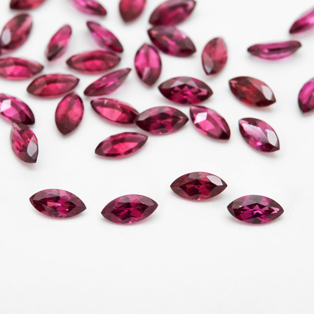 4x2 to 8x4mm Idaho Clearwater™ Rhodolite Marquise