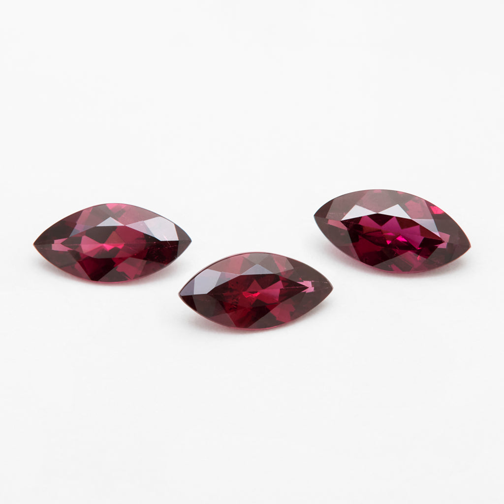 4x2 to 8x4mm Idaho Clearwater™ Rhodolite Marquise